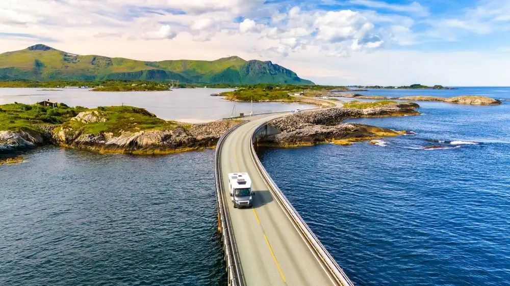 Travel across UK and Europe in a campervan
